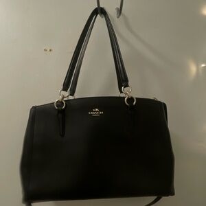 Coach Black Leather Bag